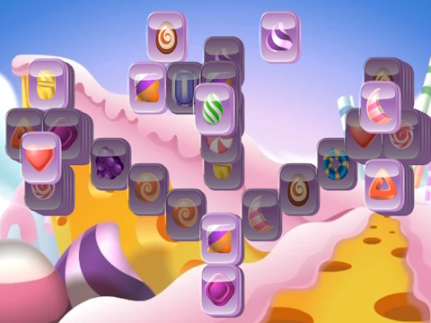Permainan Candy Mahjong secara online