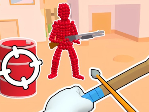 Permainan Stickman Archer: Menembak panah di Reds  secara online