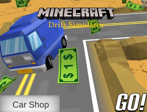 Permainan Simulator Drift Minecraft  secara online