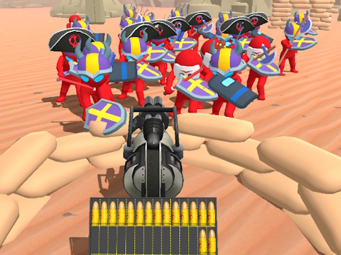 Permainan Bullet Army Run secara online