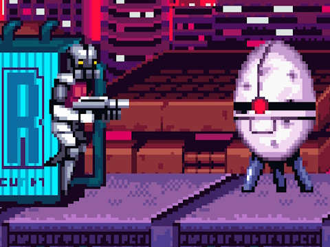 Permainan Pelari Cyberpunk yang tak ada habisnya  secara online