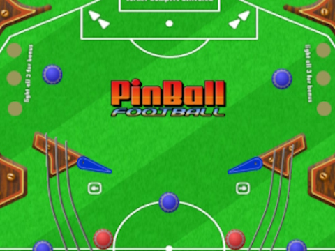 Permainan Pinball football html5 secara online