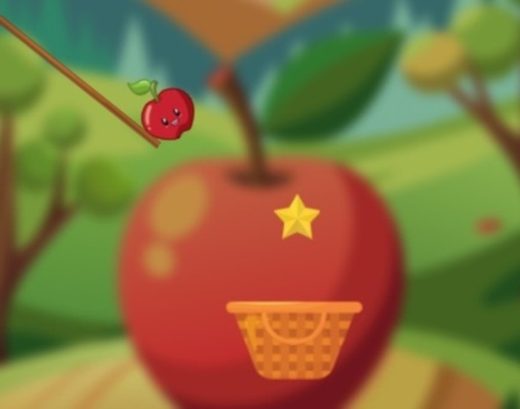 Permainan Petualangan Drop Apple  secara online