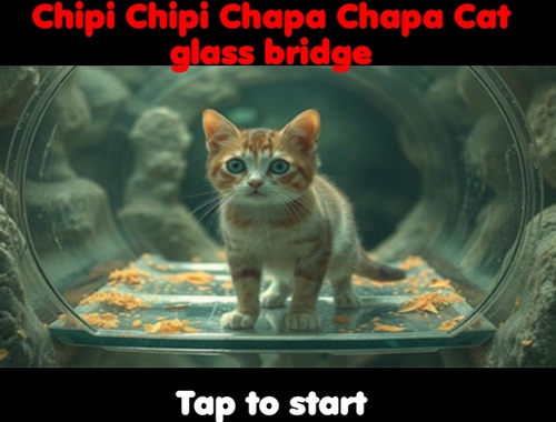 Permainan Chipi Chipi Chapa Chapa Cat Glass Bridge secara online