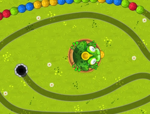 Permainan Petualangan Marble Frogtastic  secara online
