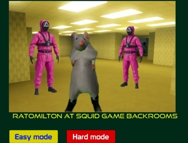 Permainan Ratomilton at Squid Game Backrooms secara online