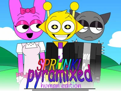 Permainan Sprunki Pyramixed: Human Edition secara online