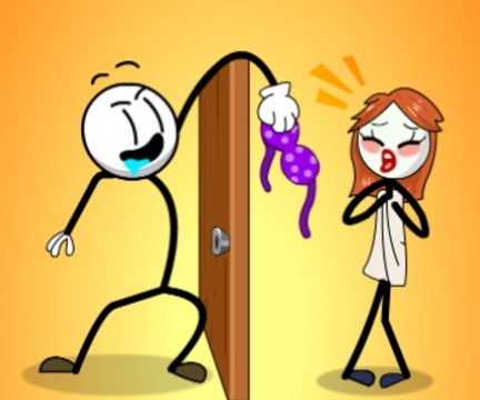 Permainan Troll Thief Stickman secara online