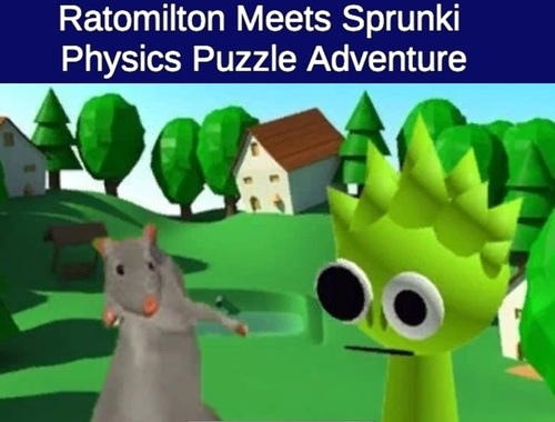 Permainan Rato Milton Meets Sprunki Physics Puzzle Adventure secara online