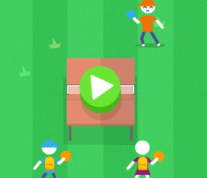 Permainan Stickman ping pong 2  secara online