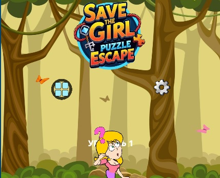 Permainan Save the Girl Puzzle Escape  secara online