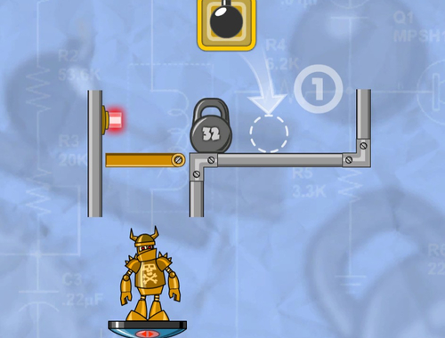 Permainan Crash robot!  secara online