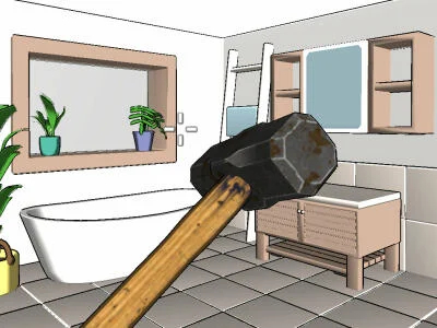 Permainan Hancurkan kamar berkeping -keping  secara online