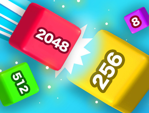 Permainan QUBE 2048  secara online