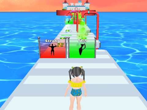 Permainan Princess Dress Up Run  secara online