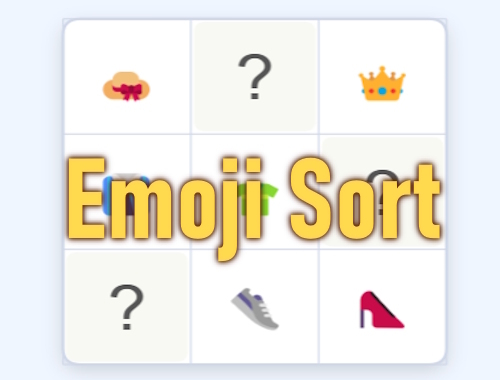 Permainan Sortir emoji  secara online