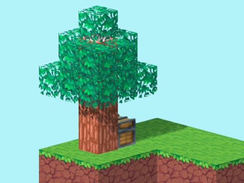 Permainan SkyBlock 3D: Kelangsungan Hidup  secara online