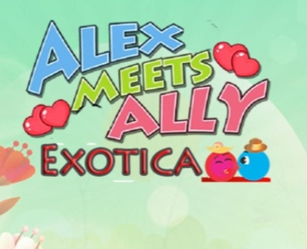 Permainan Alex bertemu Ally Exotica  secara online