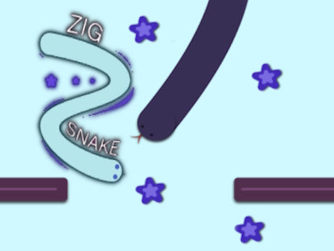Permainan Zig Zag Snake  secara online