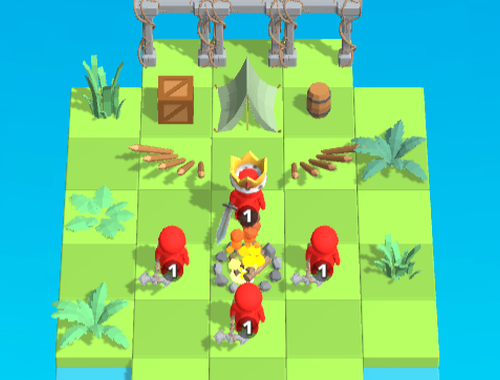 Permainan Pertempuran Sel Castle Wars  secara online