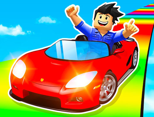 Permainan Balapan aksi mobil epik obby  secara online