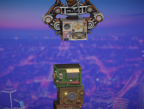 Permainan Pembangun menara steampunk  secara online