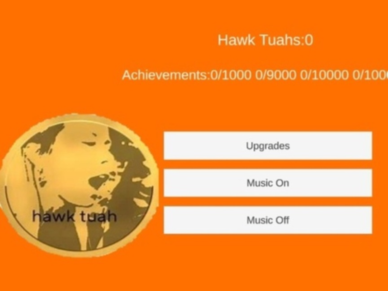 Permainan Hawk tuah clicker  secara online