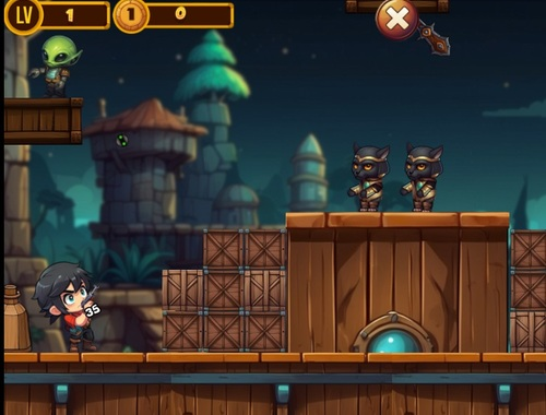 Permainan Knockdown zombie  secara online