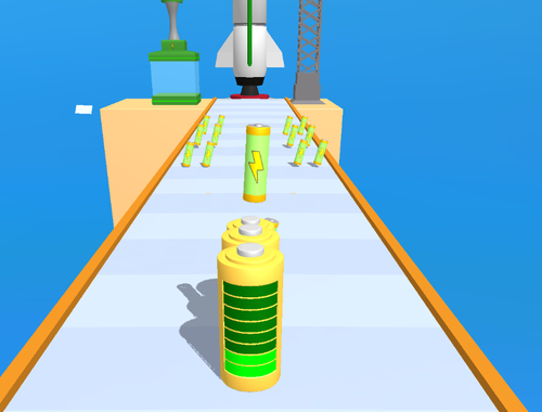 Permainan Run Rocket Charge Run  secara online