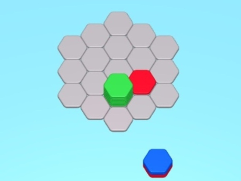 Permainan Hexa Stack Sort  secara online