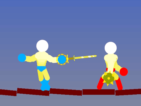 Permainan Ragdoll hit Stickman  secara online