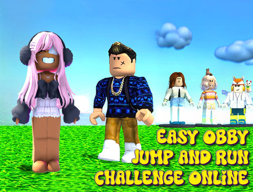 Permainan Mudah Obby Jump and Run Challenge Online  secara online
