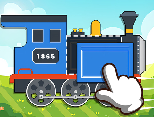 Permainan Labo Brick Train Game untuk anak -anak  secara online