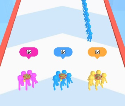 Permainan Hitung Run Color Match Master  secara online