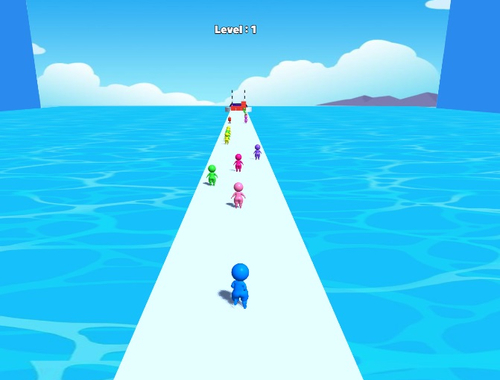 Permainan Stickman Collect Run  secara online