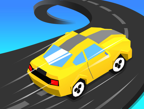 Permainan Gabungkan Mobil Stunts Racer  secara online