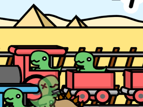 Permainan Dino Kereta Api  secara online