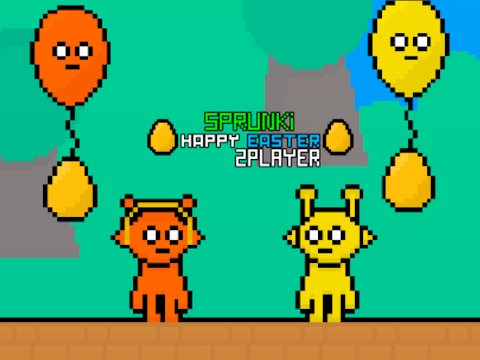 Permainan Sprunki Happy Easter 2player  secara online