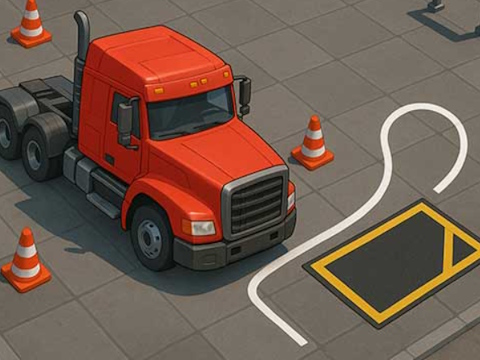 Permainan Taman Ekstrim Simulator Truk  secara online