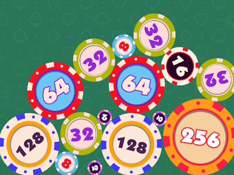 Permainan 2048 Drop  secara online