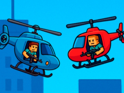 Permainan Helicopter Battle Steve 2 Player  secara online