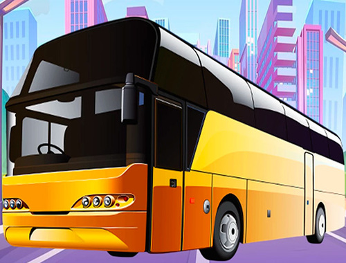 Permainan 3D Simulator Pengemudi Bus  secara online