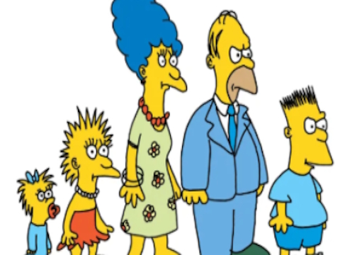 Permainan The Simpsons: Temukan perbedaannya  secara online