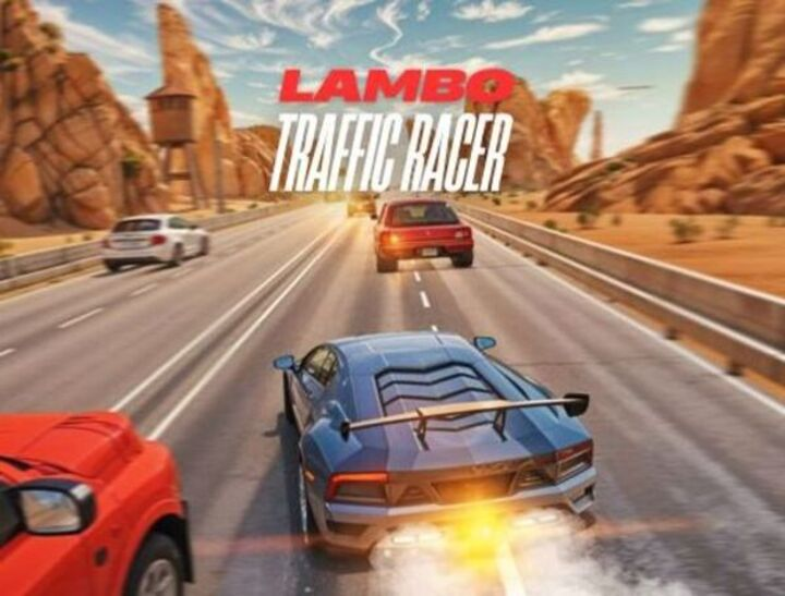 Permainan Pembalap Lalu Lintas Lambo  secara online