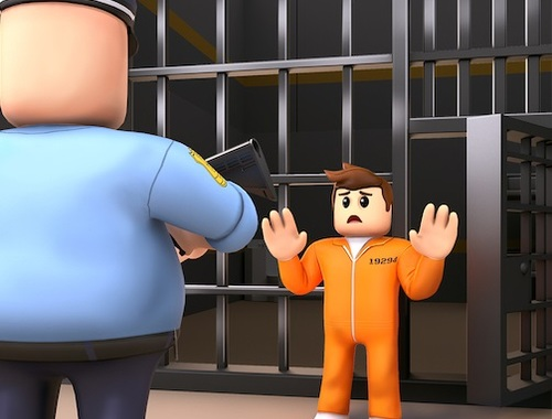 Permainan Jailbreak: melarikan diri dari penjara  secara online