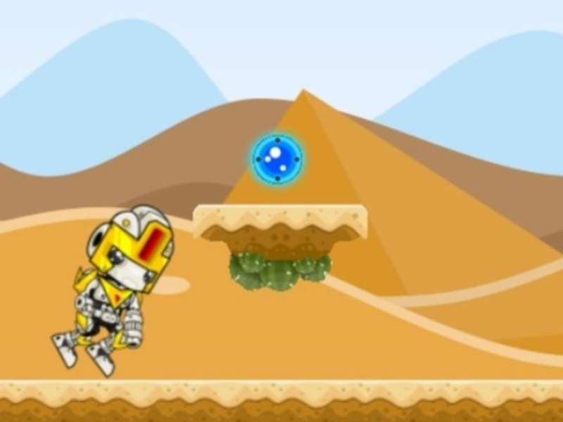 Permainan Jalankan robot run  secara online
