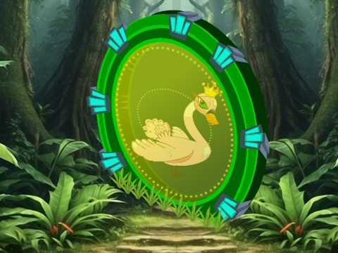 Permainan Escape Swan Queen yang terjebak  secara online