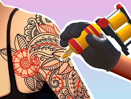 Permainan Tato Master 3D  secara online