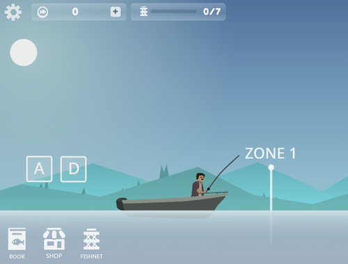 Permainan Simulator memancing  secara online
