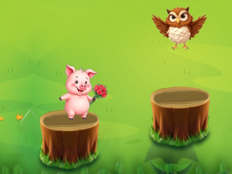 Permainan Panik Hutan Piggys  secara online